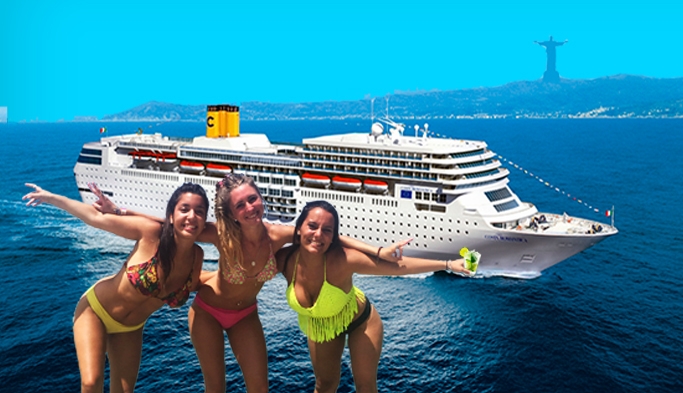 Crucero Joven - Verano 2018 - Cabina Externa a compartir (con Pack de Bebidas)